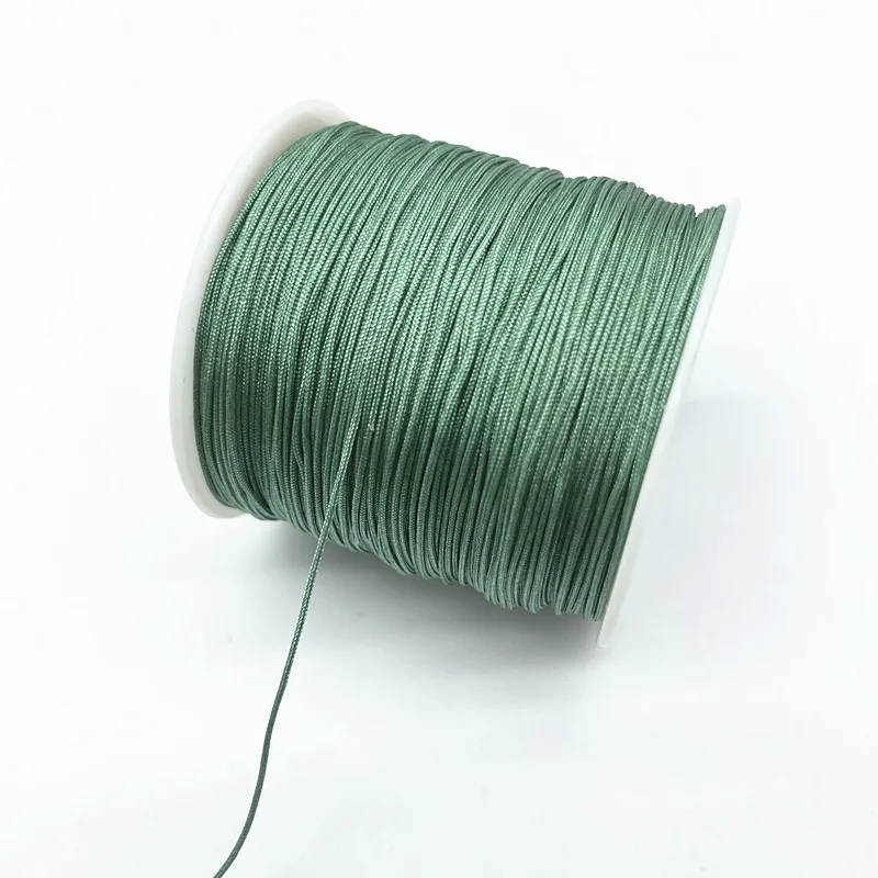 10Meters/lot 1.0mm Nylon Cord Thread Chinese Knot Macrame Cord Bracelet Braided String DIY Beading Thread nylon cord macrame cord