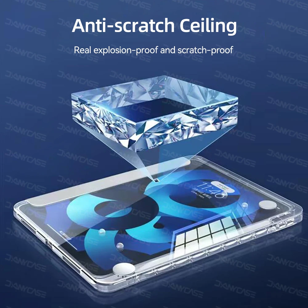 360° Rotation Transparent Tablet Case with Stand