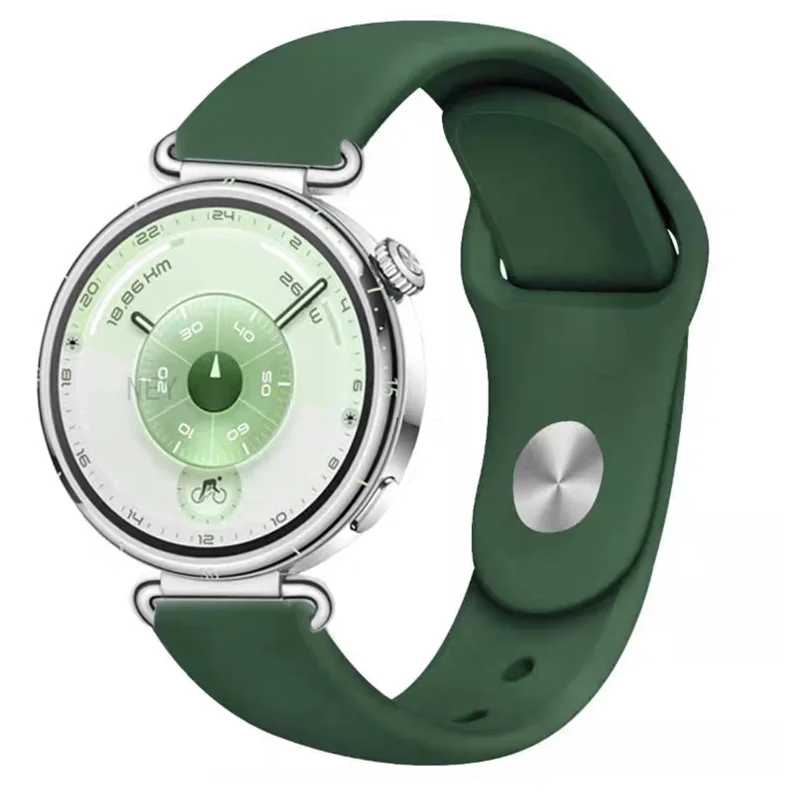 18mm Soft Silicone Smartwatch Strap Bracelet Accessories