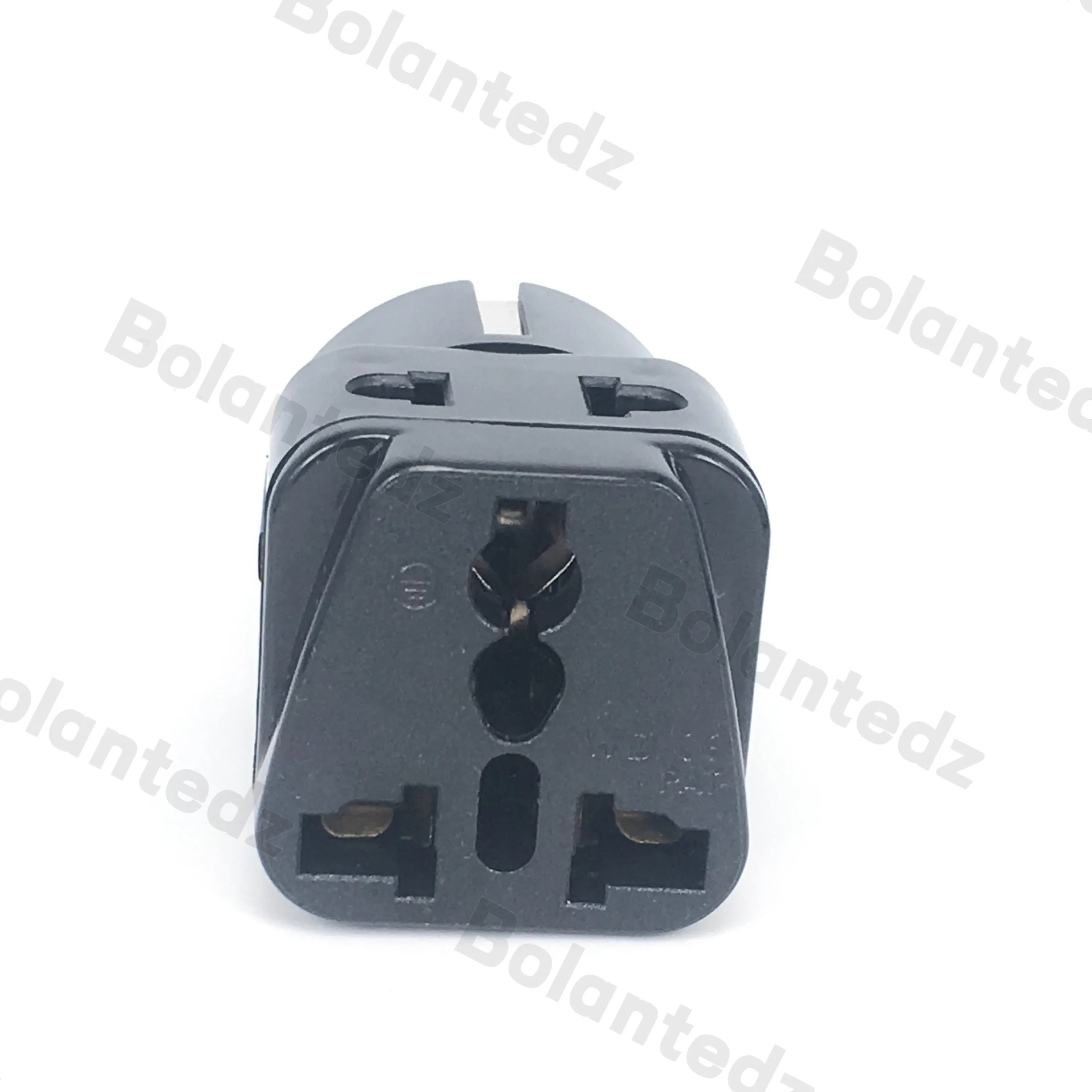 Universal Travel Plug Adapter (White/Black/Copper) - Type E/F