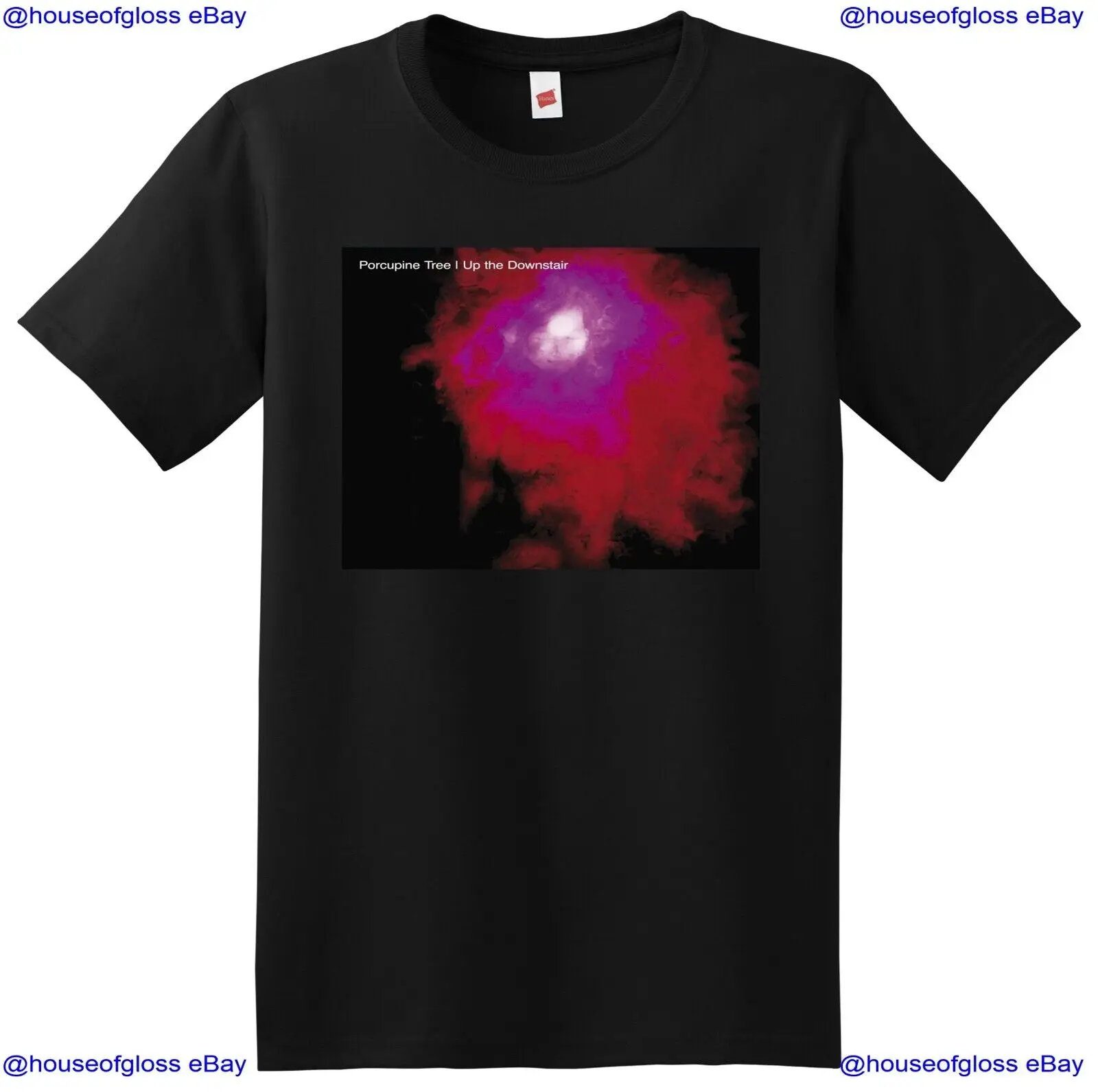 Porcupine Tree T Shirt Up The Downstair Vinile Cd Cover Small Medium Large Xl Maniche Lunghe O Corte