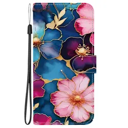 Patterned Leather Wallet Flip Case - Premium Phone Protection and Stylish Design - Google Pixel 5a 5G (LJH)