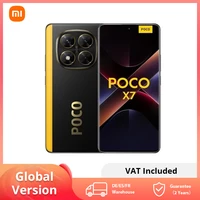 POCO X7 Global Version Smartphone Dimensity 7300-Ultra 6.67″ 1.5K AMOLED Curved Display 45W Turbo Charging NFC