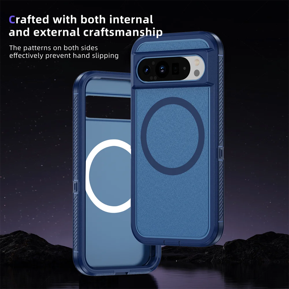 Armor Magsafe Matte Magnetic Frosted Bumper Hybrid Shockproof Case