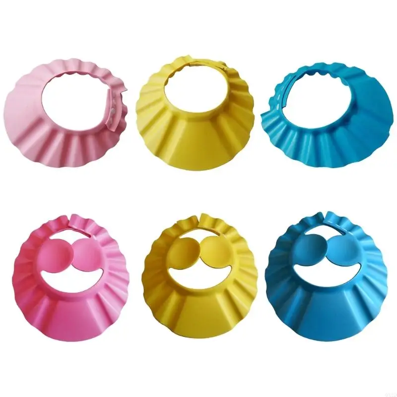 Kids Shampoo Hat Bathing Eye Protective Shower for Newborn Toddler Waterproof & Adjustable Caps Shower Bath Gear