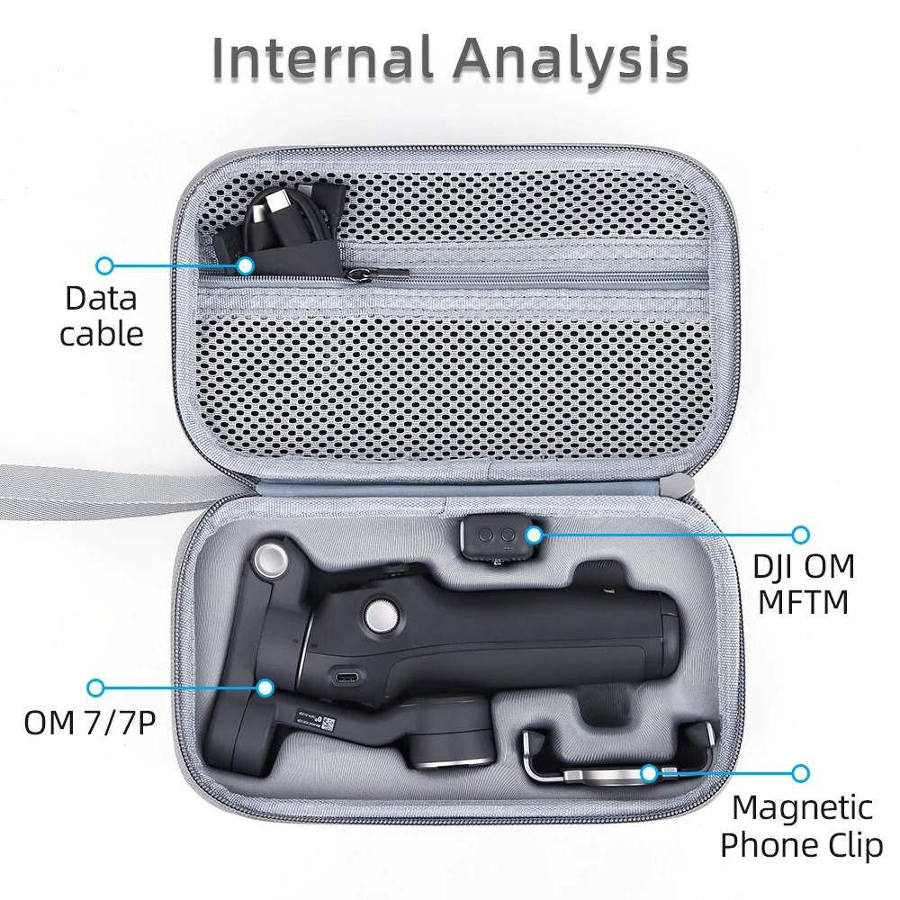 Carrying Bag for DJI Osmo Mobile 7 Bags Case Portable Box Suitcase Cover DJI Osmo 7P Accessories