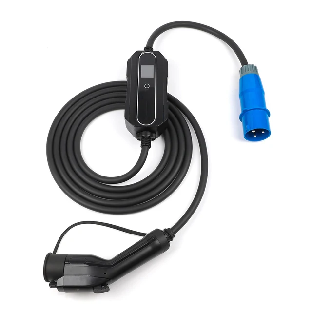 7KW 3.5KW EV Mobile Charging Station EV Charger Fast Quick Wallbox Type 2 or type 1 Mennekes for Electric Car Home Use 1