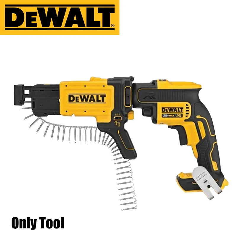 DEWALT 정품 에디션 드라이월 스크류 건, 브러시리스 360 도 회전 못