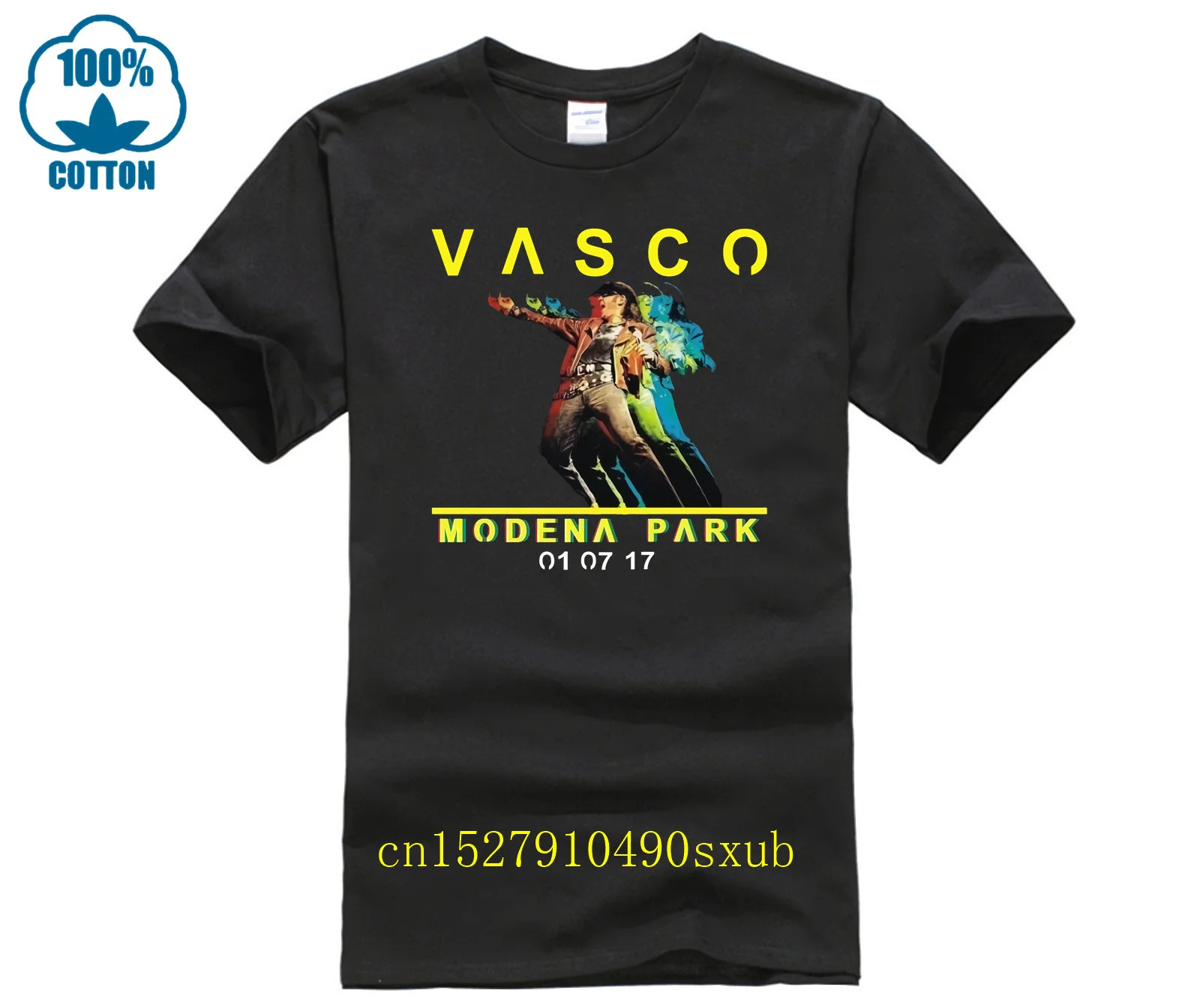 Maglietta Da Uomo Maglietta Vasco Rossi Signora Maglia Concerto Modena Park Rock Blasco T-Shirt Novità Tshirt Donna
