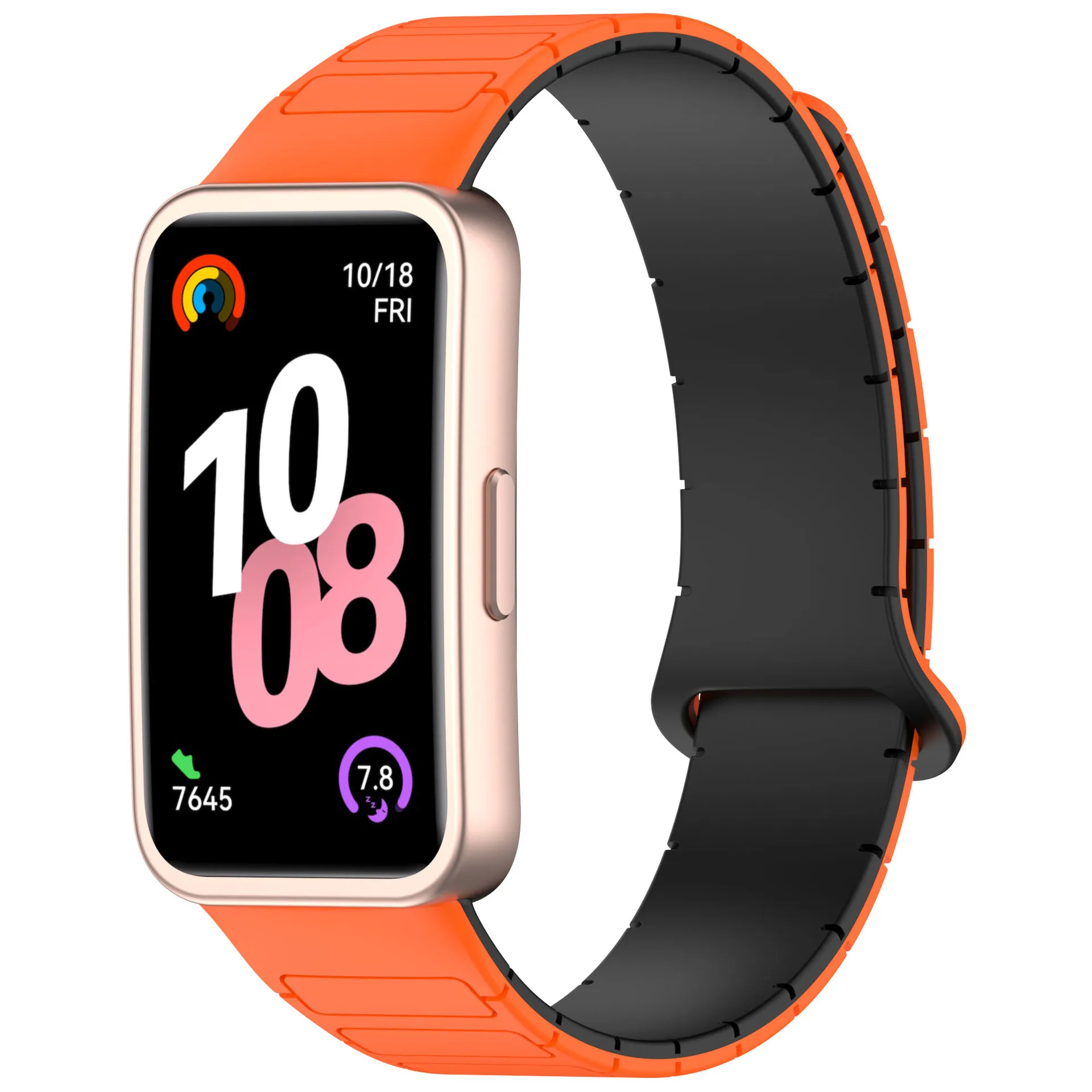Magnetic Loop Silicone Sport Strap Bracelet