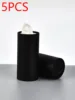 5PCS 16cm Cylindrical Tissue Box Car Tissue Box Holder Home Practical Creative Advertising Tissue Tube BLACK Kitchen Living Room 1