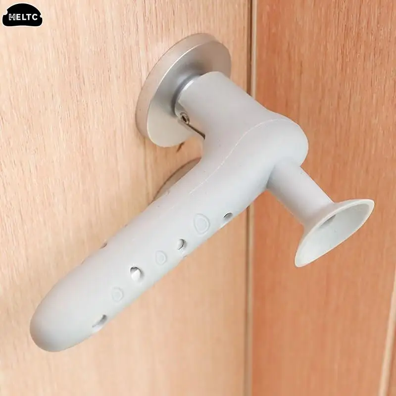 1pcs Silicone Door Handle Protective Cover Anti-collision Baby Doorknob Protect Door Knob Cup Safety Cover Noiseless