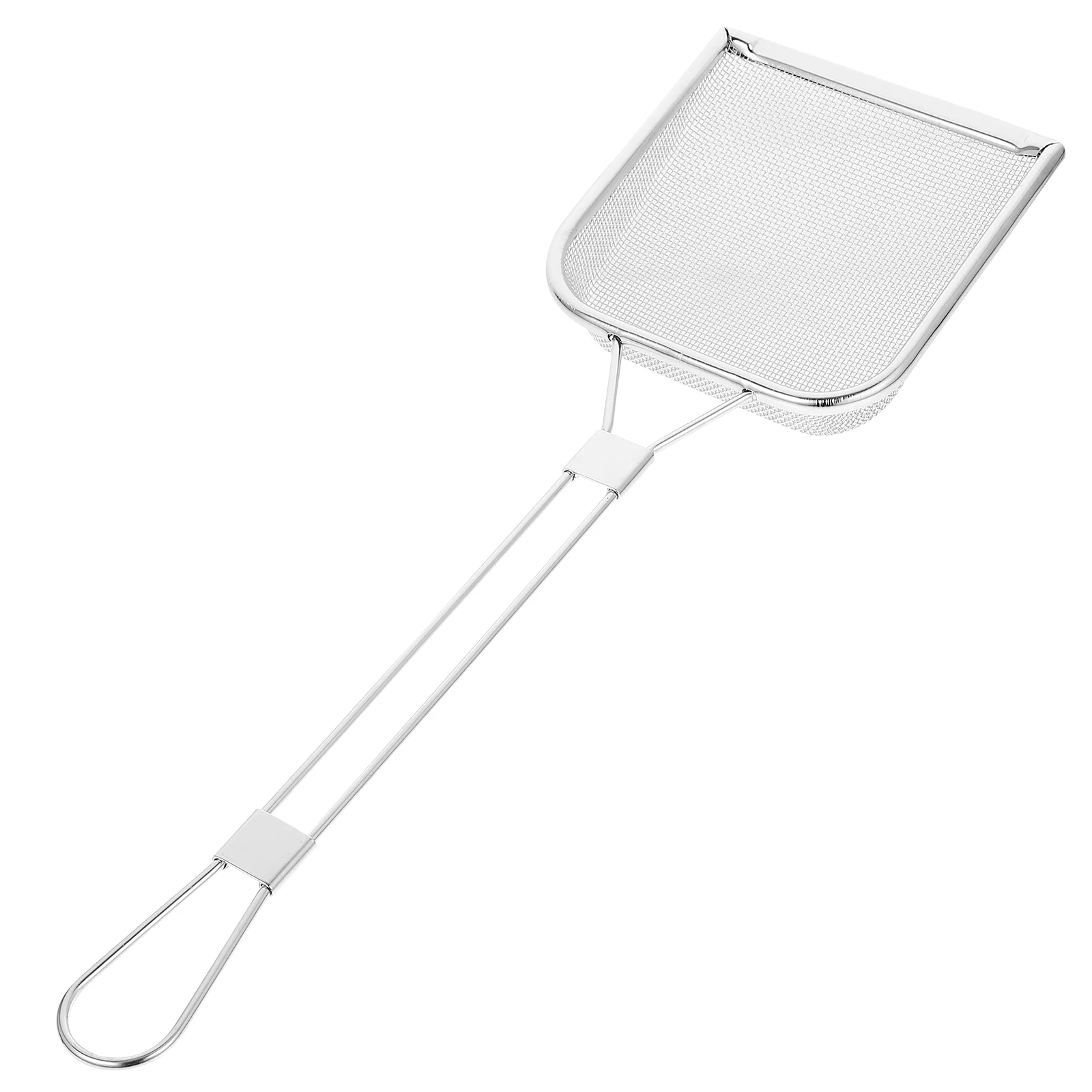 

Square Mesh Skimmer Stainless Steel Colander Spoon Fry Ladle Scoop Kitchen Gadgets