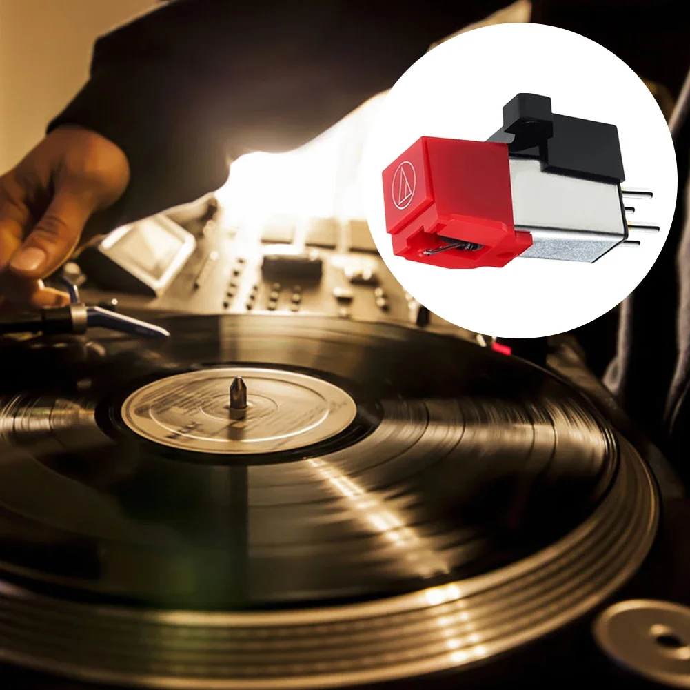 AT91R Replacement Conical Turntable Stylus Dual Moving Magnet Stereo Phono Cartridge Stylus For LP Vinyl Record Turntable