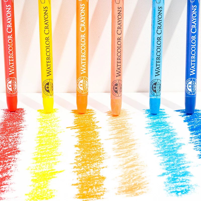 MUNGYO  Water-soluble Crayon Painting Pigment Crayon Artist For Gift Art Students School Supplies 12/24/36Colors MAC 4