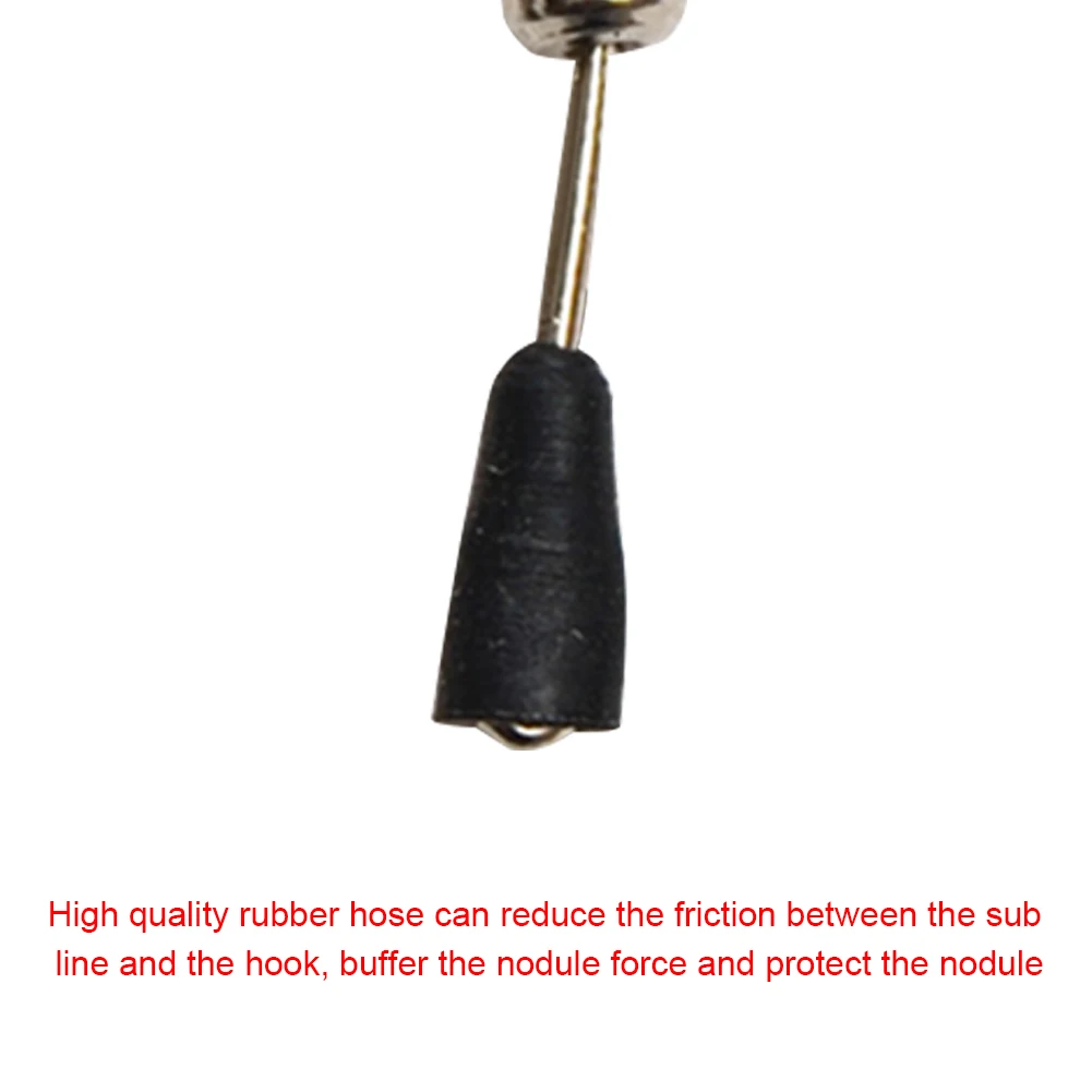 50pcs/lot Ball Bearing Swivel Solid Rings Fishing Connector Ocean Boat Fishing Hooks Quick Fast Link Connector