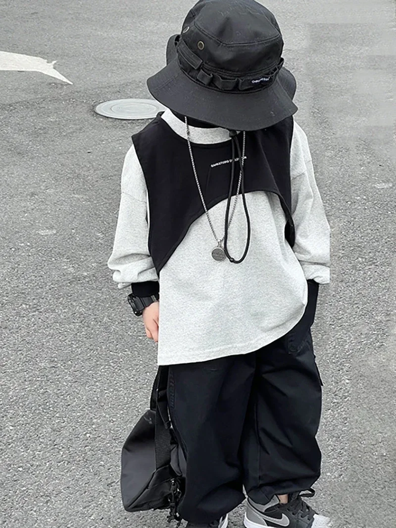 Cute Boy Fit: The Perfect Spring-Autumn Outfit for Your Little Gentleman, image size:800x1065