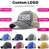 SLECKTON Custom Embroidery Hat Cotton Retro Baseball Cap for Men and Women Fashion DIY Letter Design Mesh Hats Sun Caps Unisex 1