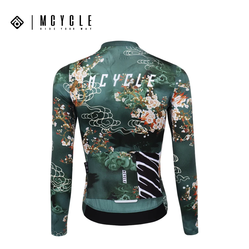 Mcycle High Quality Cycling Sportswear Quick Dry Bike Jersey Bicycle Shirt Breathable Long Sleeve Anti UV Cycling Jersey Women