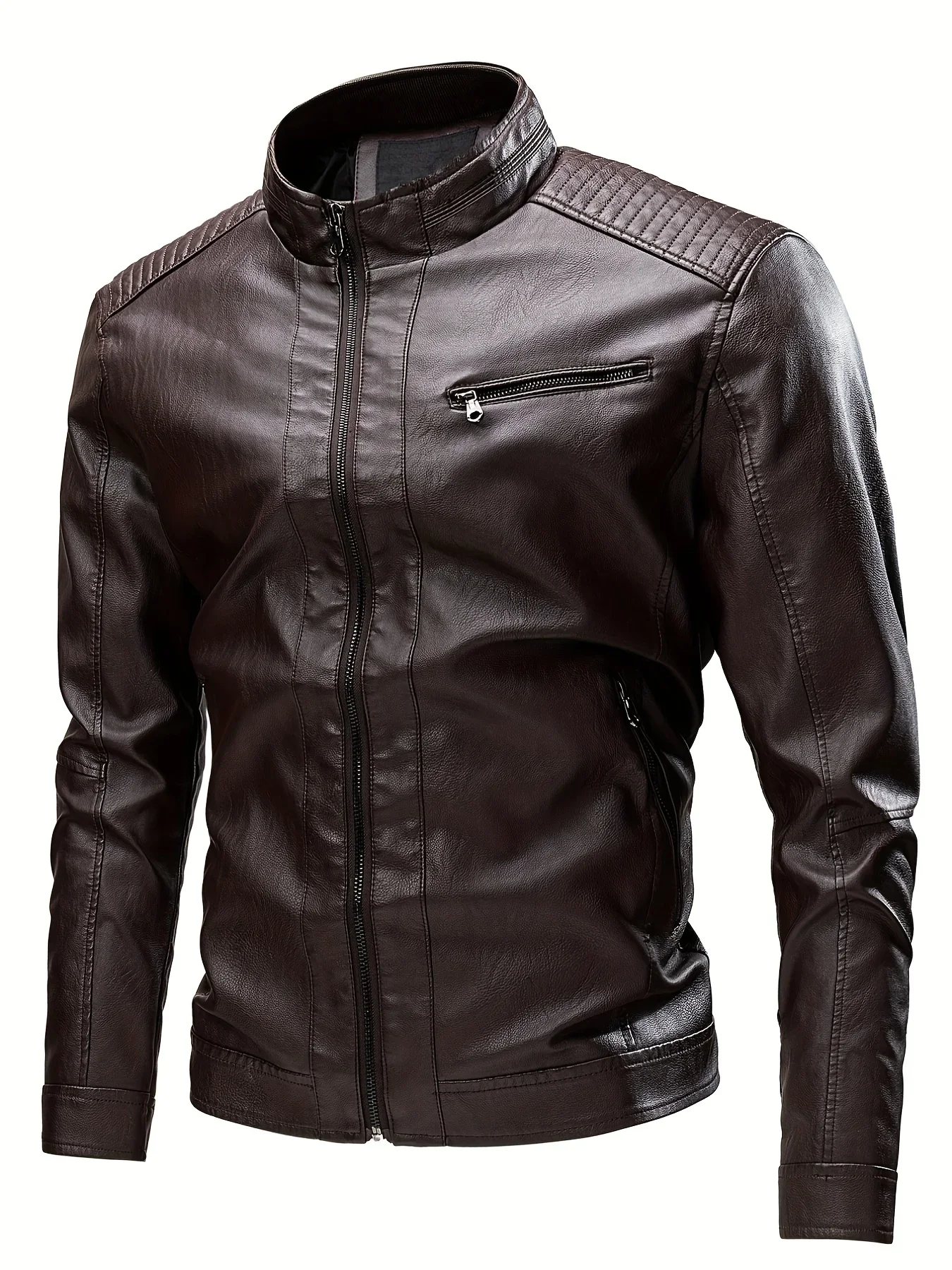 Male Winter Coat Man Jacket Hunting Clothes Retro Baseball Motorcycle Oversize Windbreaker Heavy Military Cardigan Withzipper