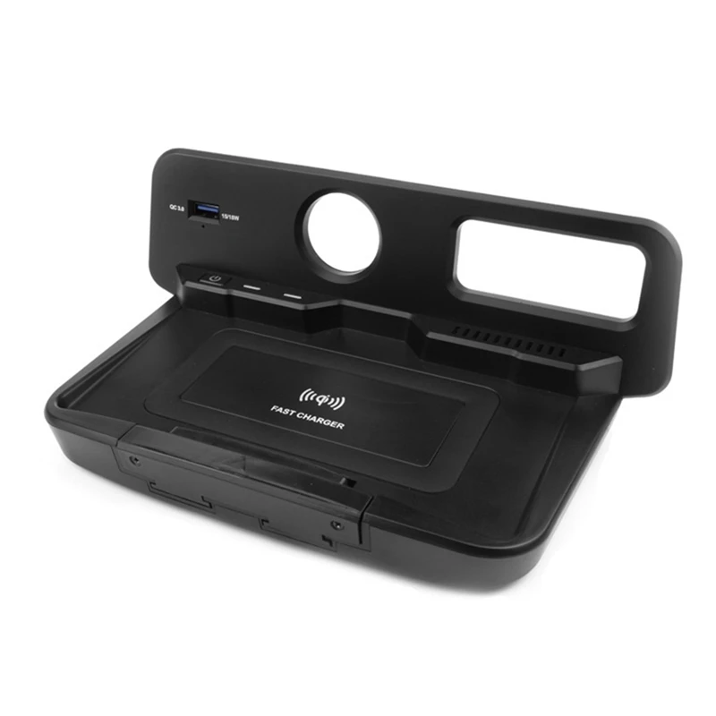 

15W Car Mobile Phone Holder Accessory Part QI Wireless Charger Panel For WEY Tank 300