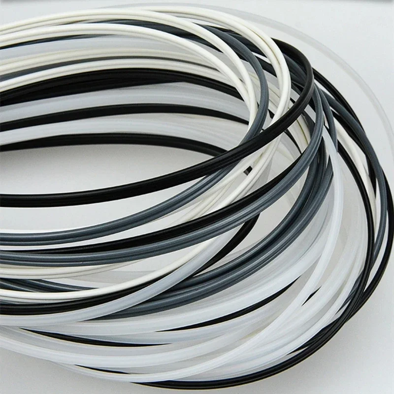 Welding Rods 5M Black White PP/ABS/PVC/PE Welding Sticks Plastic Welder Gun Car Bumper Repair Supplies 5x2.5mm