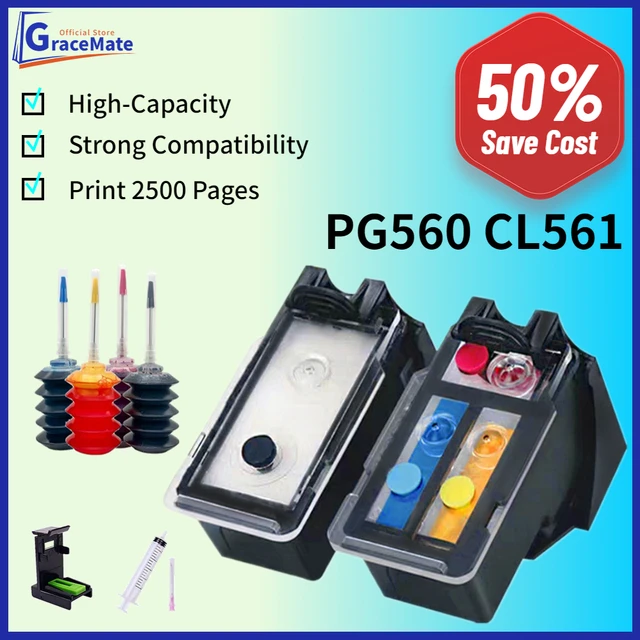 pg560 cl561 Remanufactured Replacement Ink Cartridge PG-560 CL-561