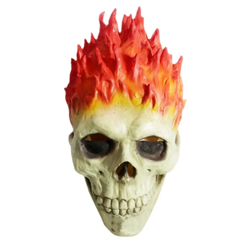 

Halloween Face Mask Evil Spirit Knight Mask the Skull Man Hood Skull Car God Mask Ghost Rider Mask New