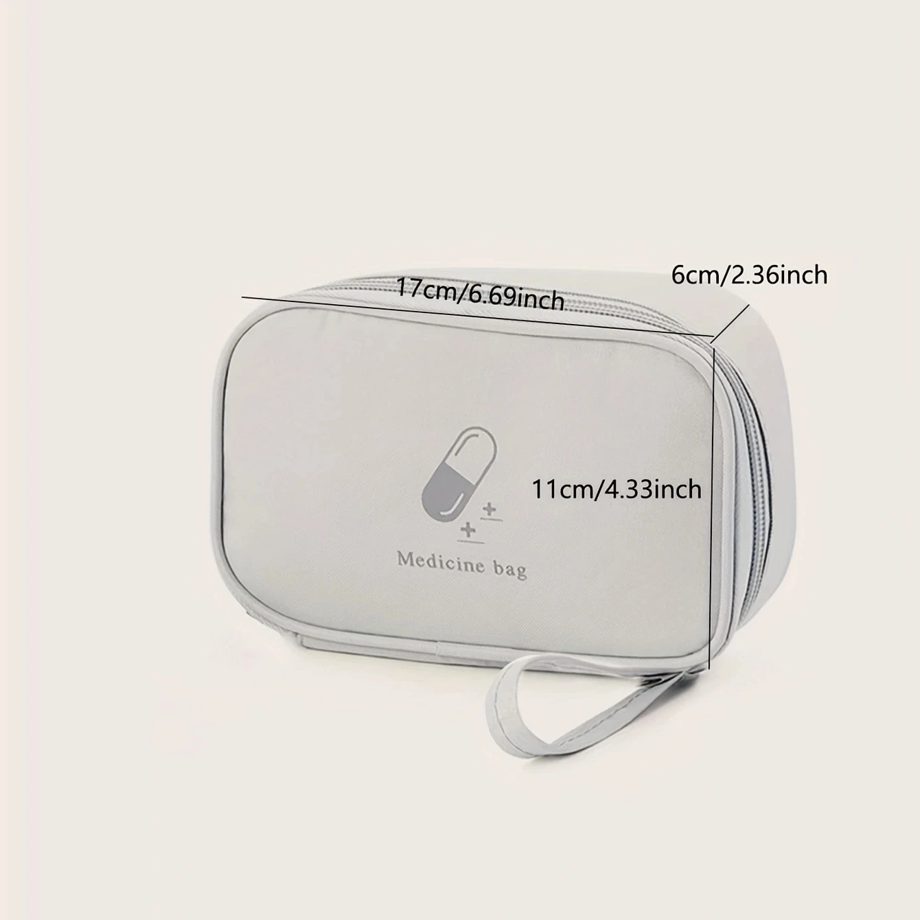 1/3pcs Portable Medicine Bag Cute First Aid Kit Medical Emergency Kits Organizer Outdoor Travel Household Medicine Pill Bag