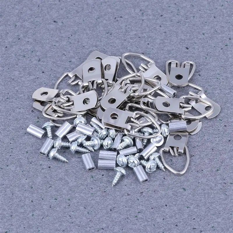 Rubberized Wire Rope Picture Frame Hangers 30.5M 20sets picture frame hangers