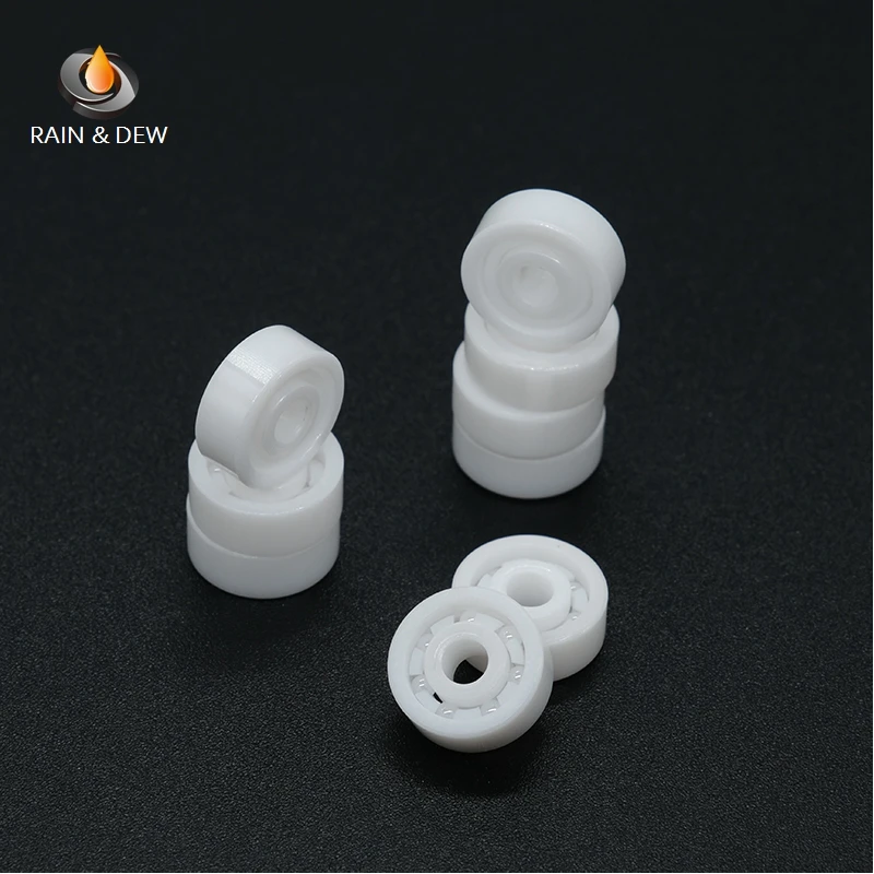 ce 4x8x3 mm Rolamento Cerâmico Completo Abec-9 Carretel de Pesca Rolamento Trabalho na Água Salgada Peças Mr84