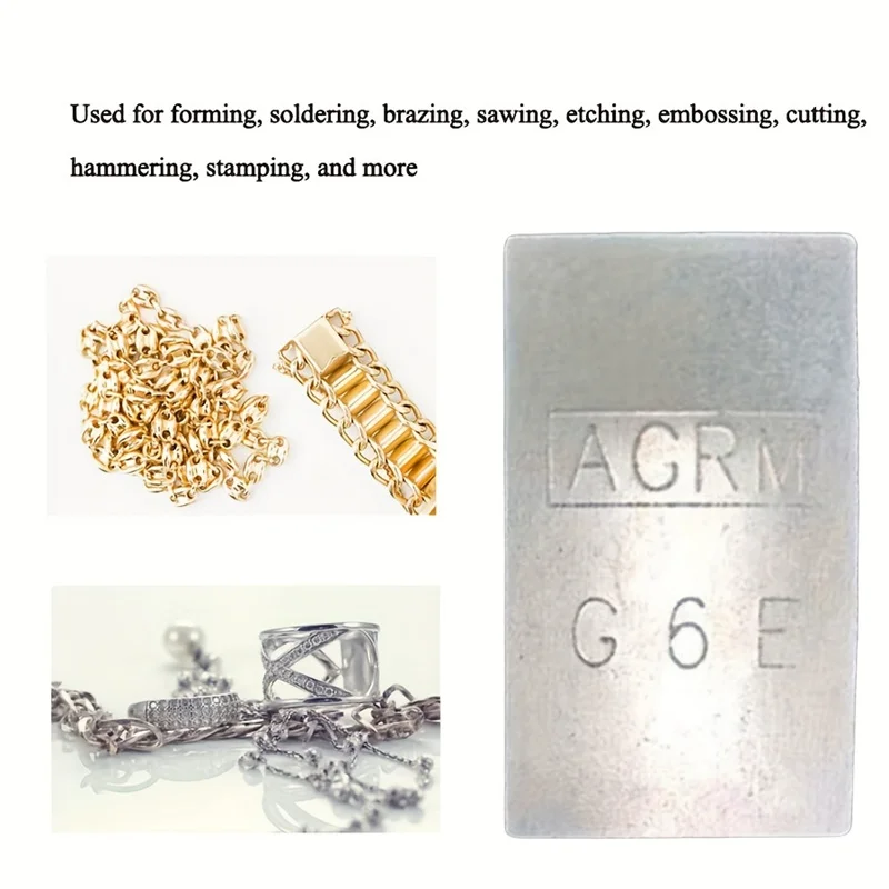 Silver solder piece 1pc Easy Professional Silver Solder Plate Soldering Piece For Silver Welding Jewelry Processing Soldering Welding Blade Tool