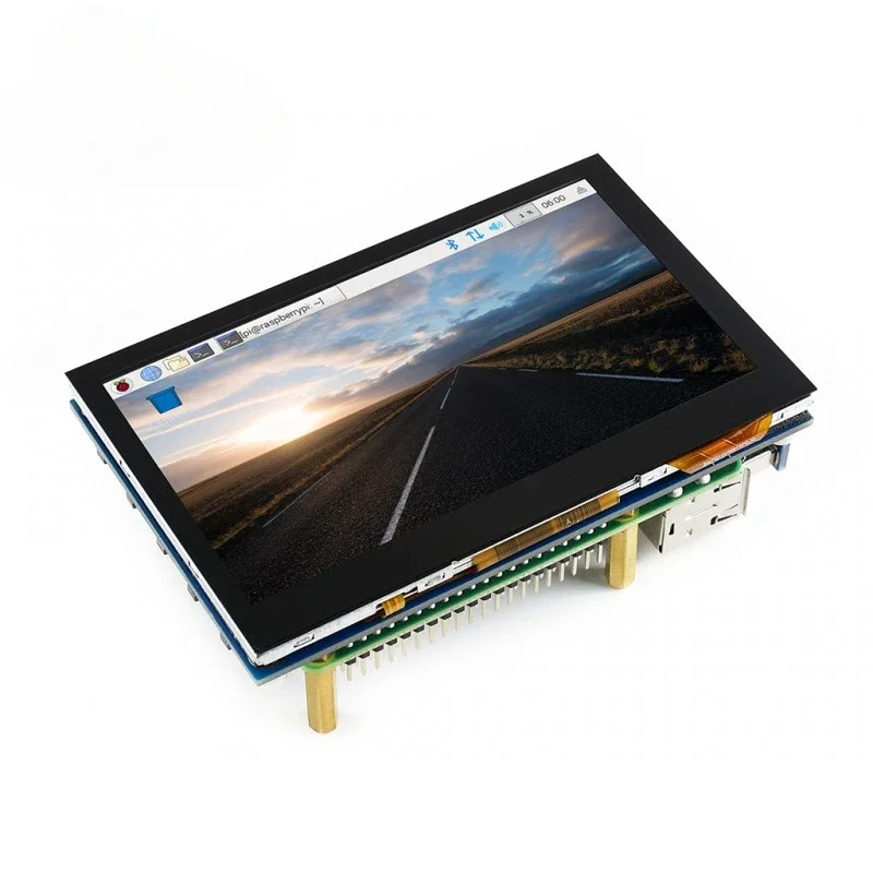 

Pantalla táctil capacitiva HDMI LCD B de 4,3 pulgadas, con resolución de 800x480 interfaz HDMI, compatible con