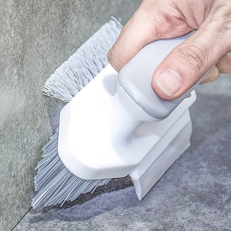 2Combination1Gap and Floor Cleaning Brush-Durable plastic material，Portable Design，Suitable for BathroomKitchen accessories