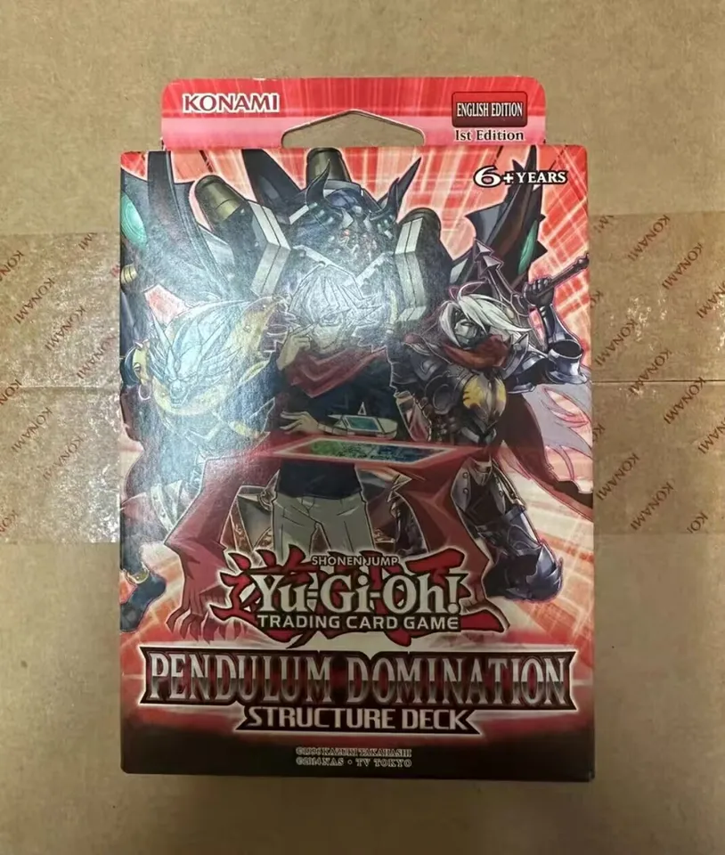 Yugioh KONAMI Duel Monsters TCG Pendulum Domination SD30 English 1st  Edition Collection Sealed Booster Box - AliExpress 26