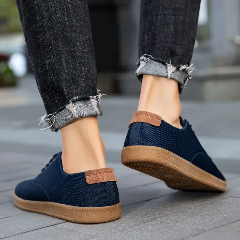 Men Canvas Shoe Casual Sneaker for MenLight Slip-on Vulcanized Comfortable Male Flats Loafers Shoes Trainers Zapatos Hombre 5