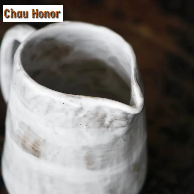 300ml Japanese Powder Yin White Tea Pitcher Creative Hand Brewed Coffee Pot Mug Cha Hai Household Justice Cup Cafes Accessories