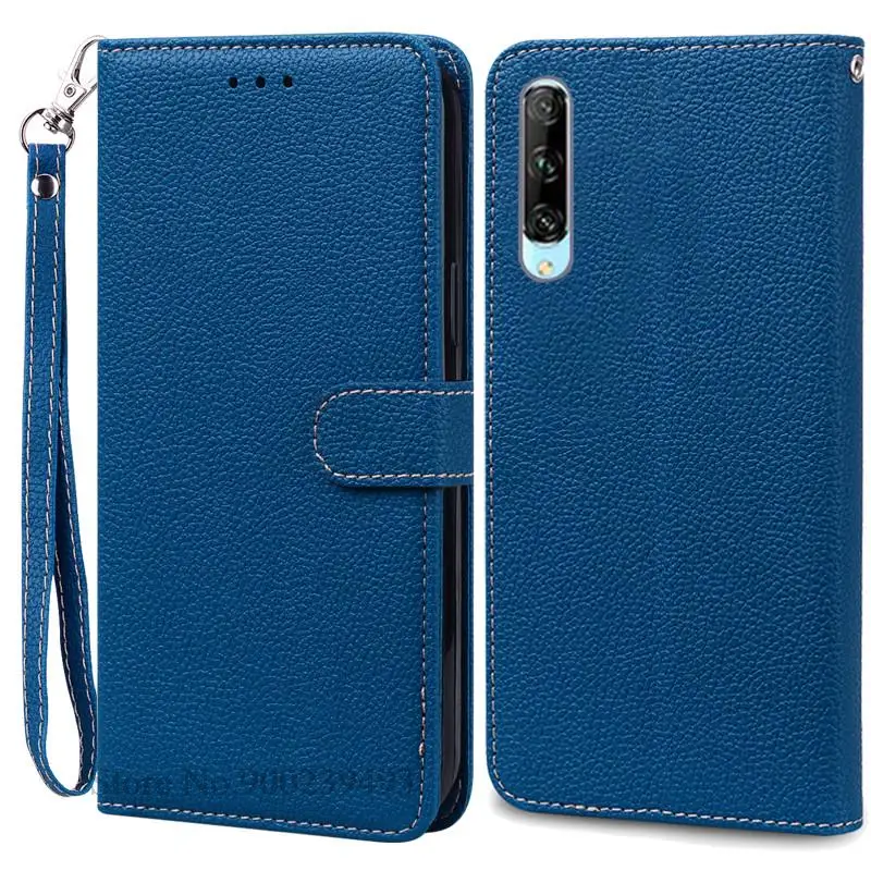 Huawei P Smart Pro Soft Silicone Wallet Flip Phone Cover