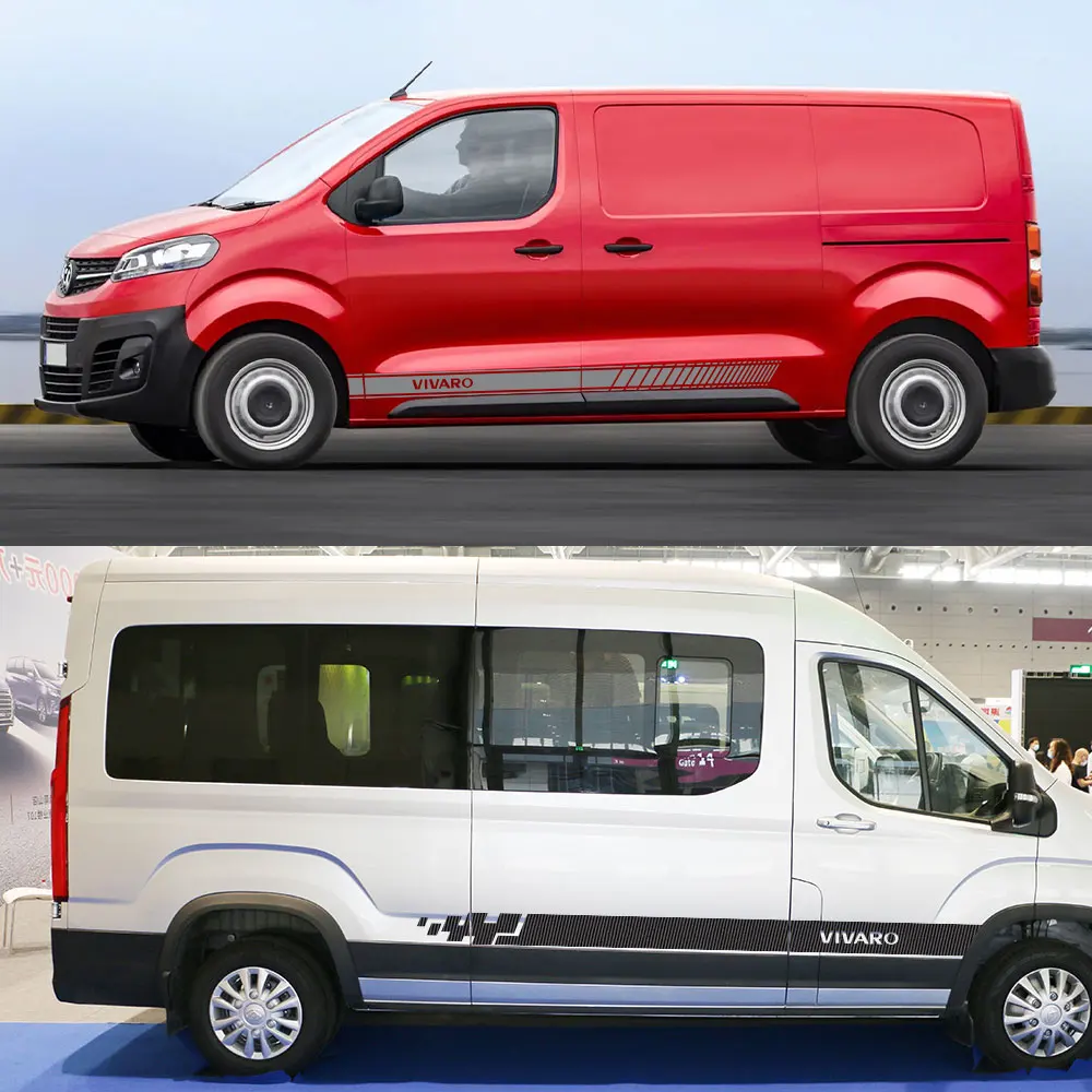 4 Pezzi Battitacco In Fibra Di Carbonio Per Opel Vivaro | Adesivi Proteggi Soglia Anti-graffio | Pellicola Protettiva Porta Auto | Accessori Styling Interni
