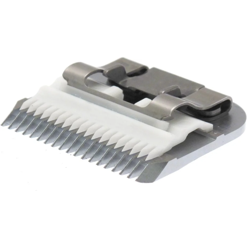 5Pcs Ceramic Cutter Blade Razor Blade Replacement Compatible with Andis 64440, Oster A5 and Walh KM Series, 22 Teeth