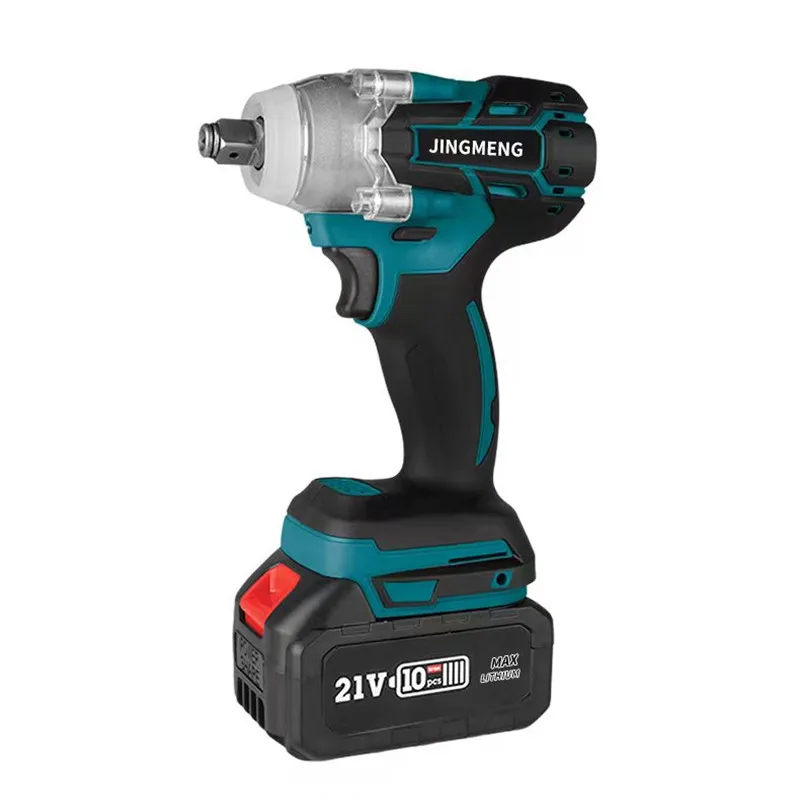 Electric Impact Wrench Cordless Brushless Electric Wrench Hand Drill Socket Power Tool For Makita 21V Battery
