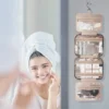 Foldable Toiletry Makeup Bag Women Travel Organizer Hanging Cosmetic Make Up Storage Waterproof Beauty Pouch Men Bathroom Case 4