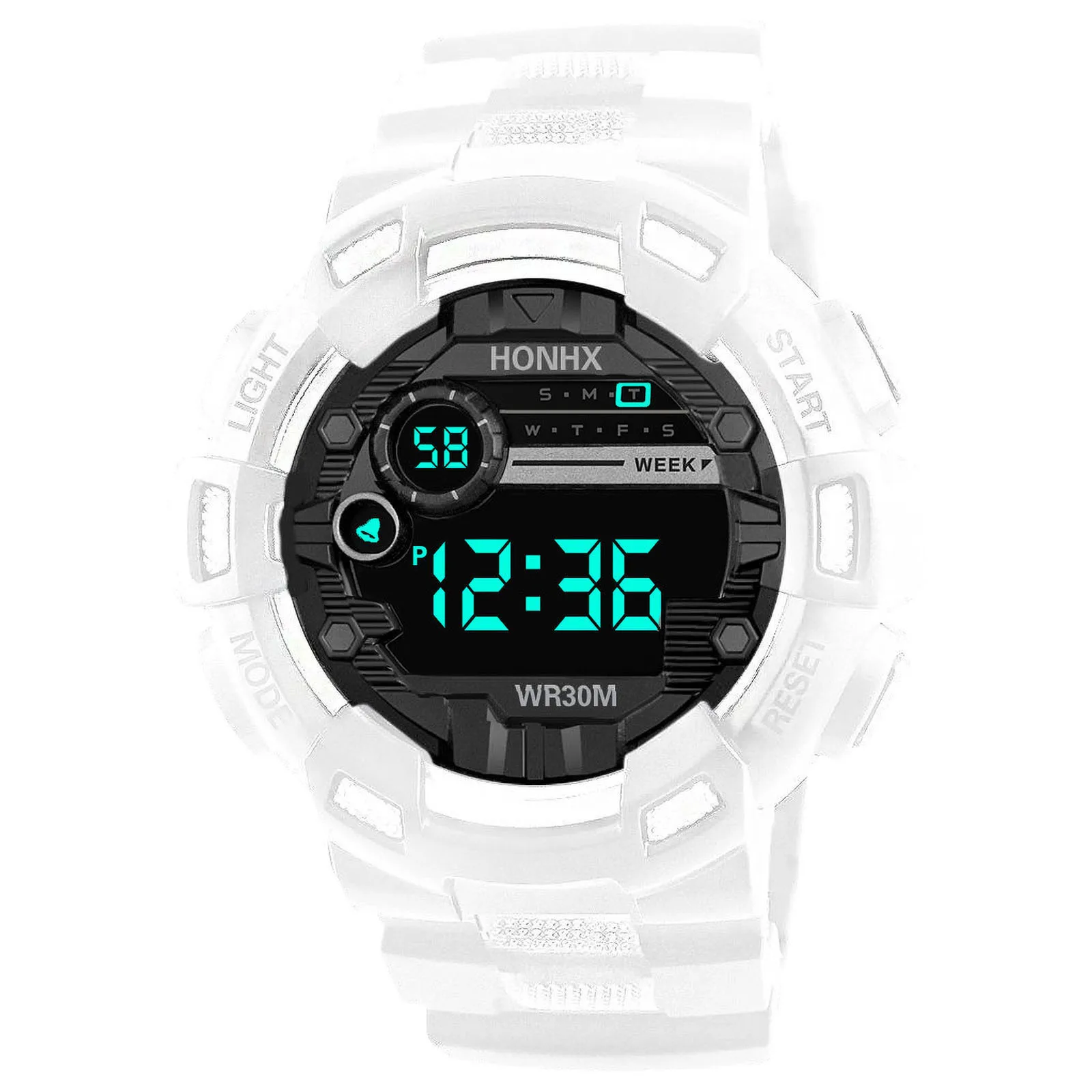 2022 Fashion Men's LED Digital Watch Date Sport Outdoor Electronic Watch for Men Shockproof Military Watches relogio masculino 