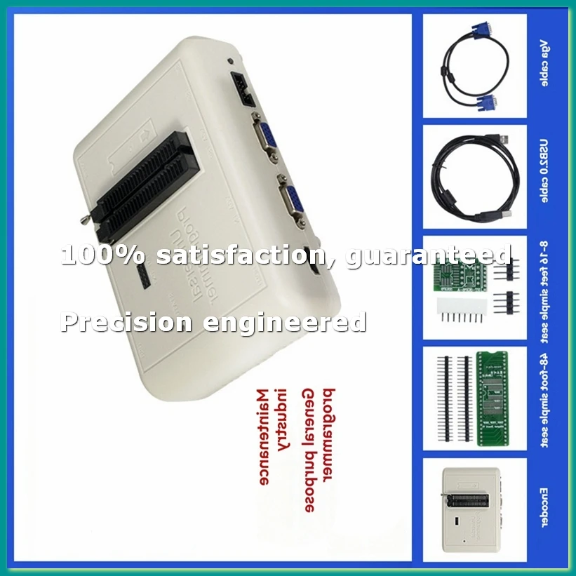 RT809H EMMC-Nand 플래시 프로그래머(어댑터 포함) BGA48 TSOP48 프로그래밍용 고정밀 도구-A86Z