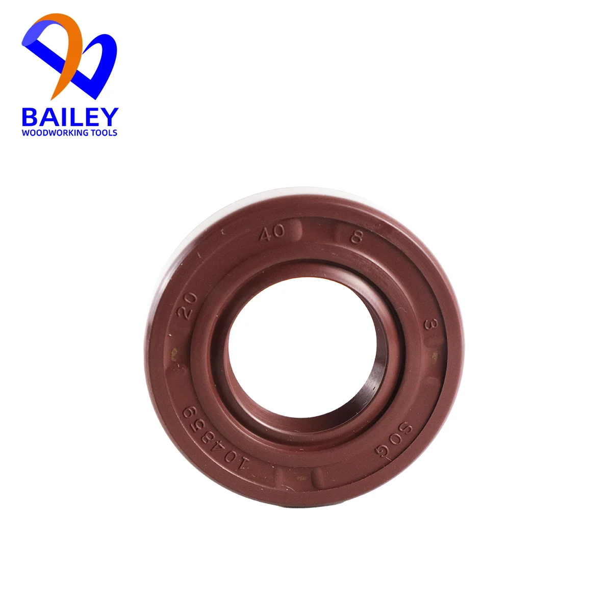 BAILEY 1Pair 40X20X8mm Oil Seal Rotary Shaft Sealing Ring for Glue Pot Parts for KDT Edge Banding Machine Woodworking Tool