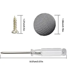  60pcs Car Headliner Repair Kit | Car Roof Repair Rivets Headliner Repair Button | Universal Car Roof Snap Rivet with Installatio 