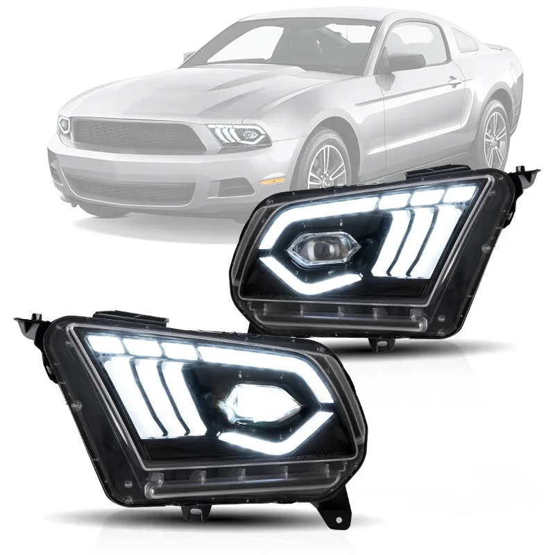 

Заводские светодиодсветодиодный фары для Фар Ford Mustang 2010 2011 2012 2013 2014