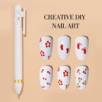 4 in 1 Nail Dotting Pen Creative DIY Nail Art Painting Tools Nail Drill Pen Point Dot Painting Tools Manicure Nail Supply 1
