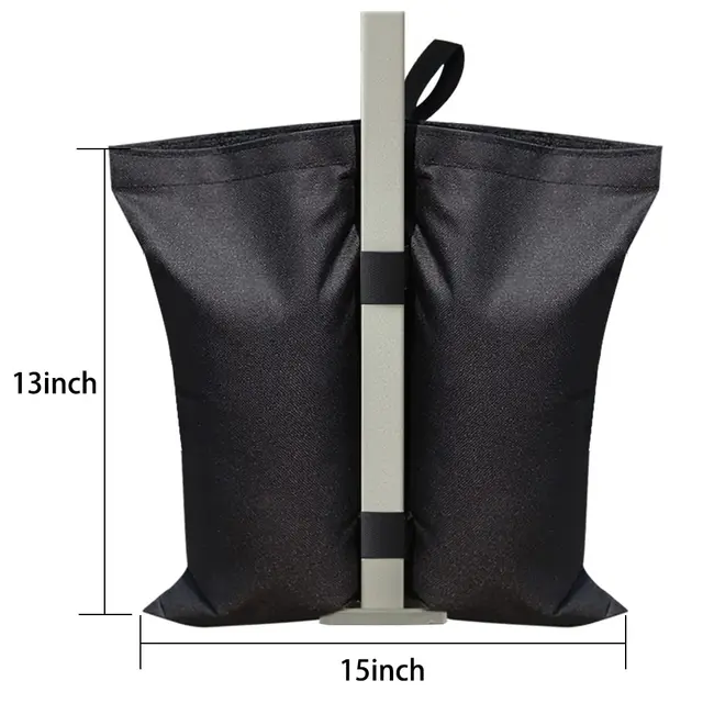 4Db Homokzsák Súlyzsákok Lombkorona Súlyok 112 Font Vízálló És Fényvédő Sátor A Terasz Esernyő Alaphoz Kültéri - Image 5