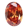 13x18MM 18.38CT Unheated Champagne Sapphire Diamond Oval Cut Loose Gemstone Diamond Jewelry Wedding Decorative Crafts 2